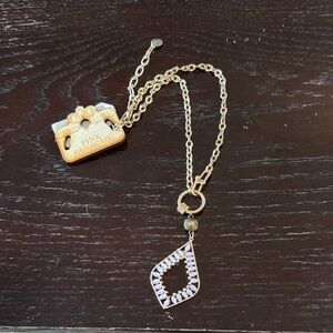 Pink Panache Gold and Silver Necklace